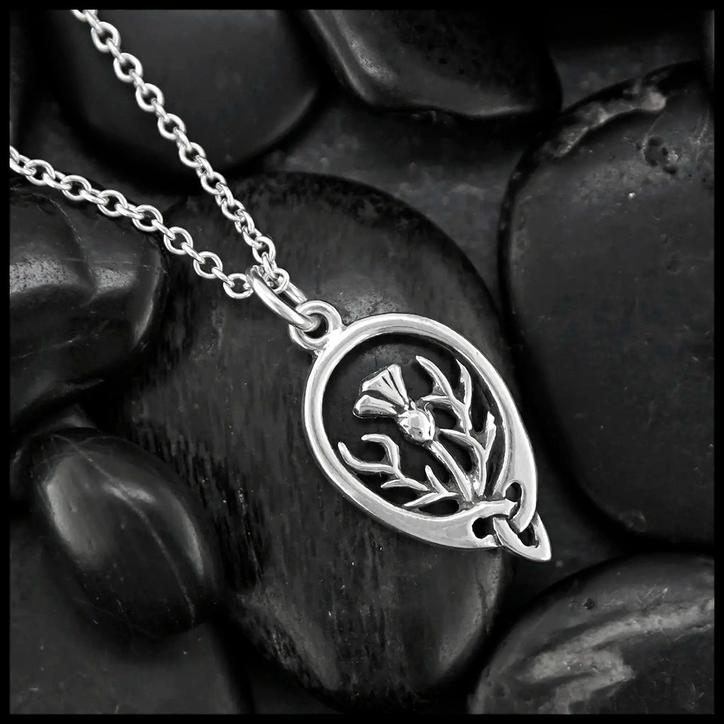 Scottish Thistle Pendant