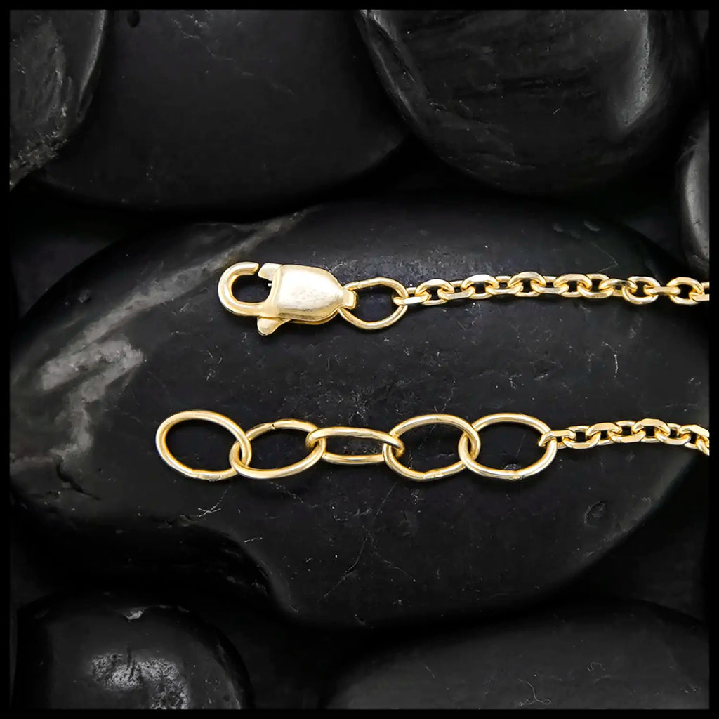 Robin's Heart Chain Bracelet in 14K Gold