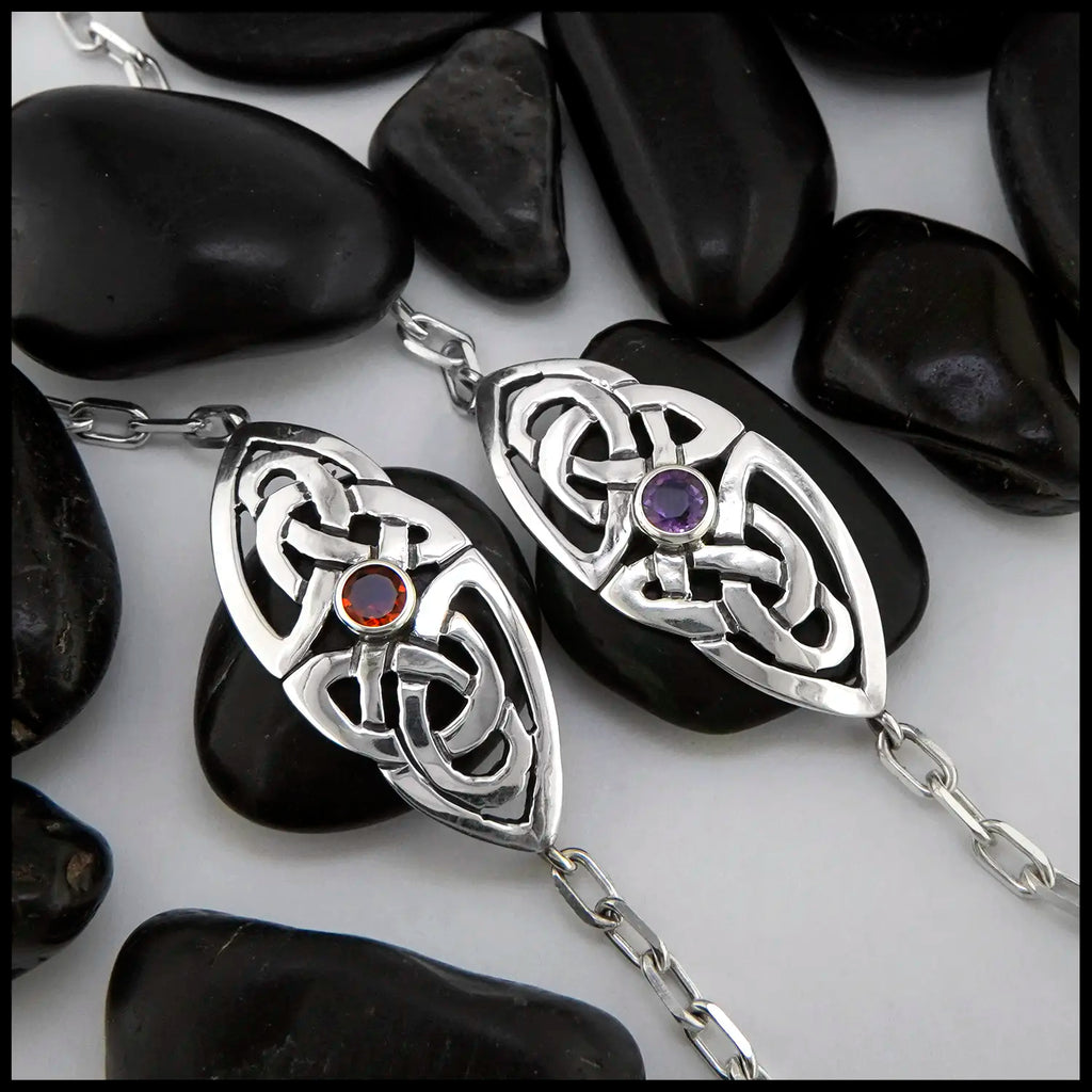 Custom Celtic Bracelets in Sterling Silver