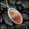 Agate Pendant in Sterling Silver