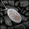 Agate Pendant in Sterling Silver