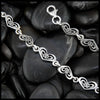 Gossamer Heart Bracelet in Sterling Silver