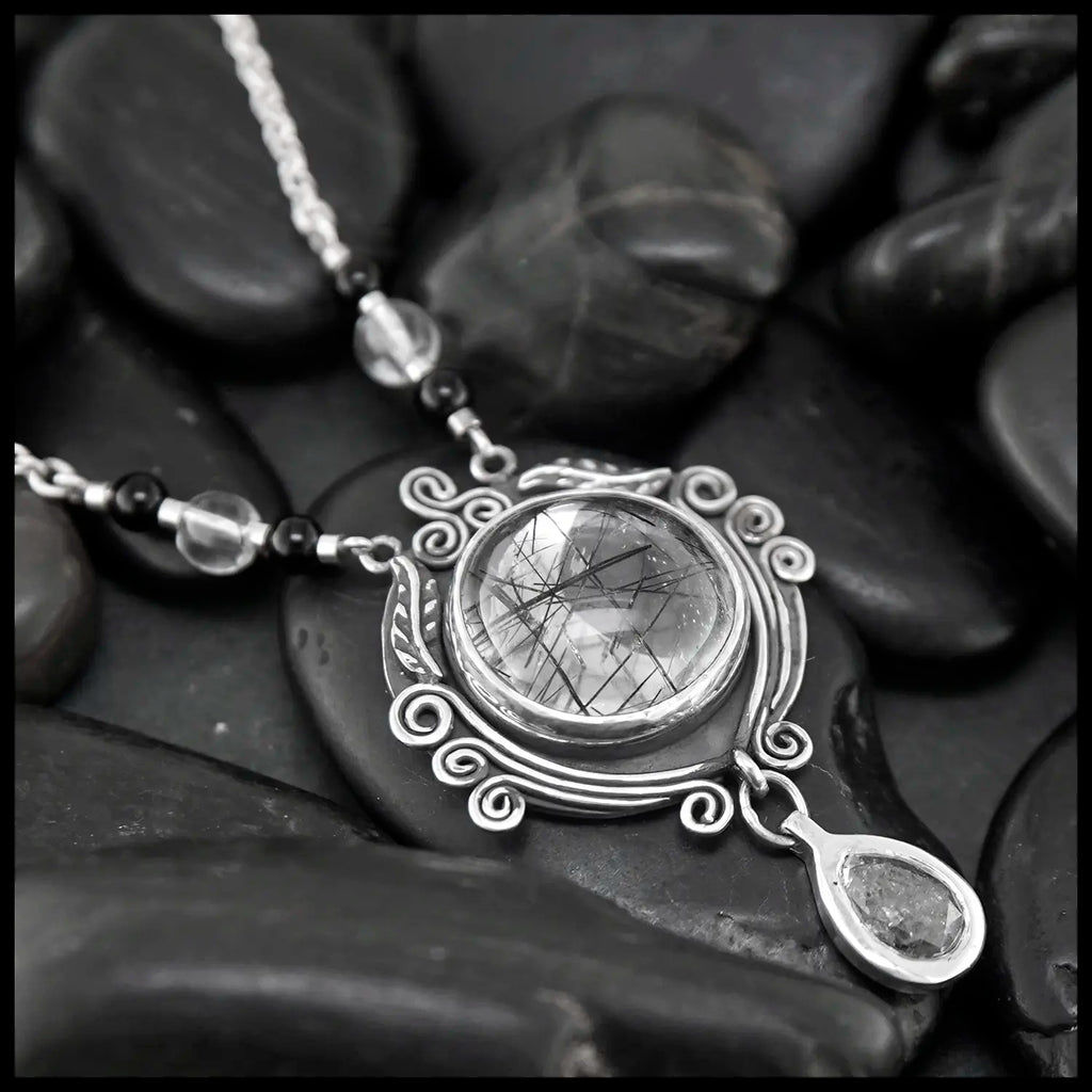 Custom Crescent Moon Necklace