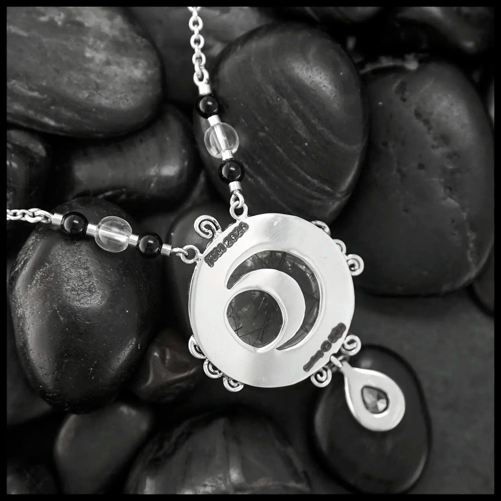 Custom Crescent Moon Necklace