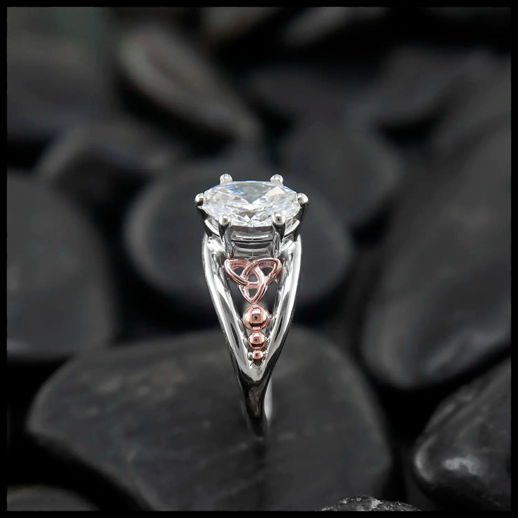 Trinity Knot Frame Ring