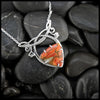 Red Creek Jasper Pendant in Sterling Silver