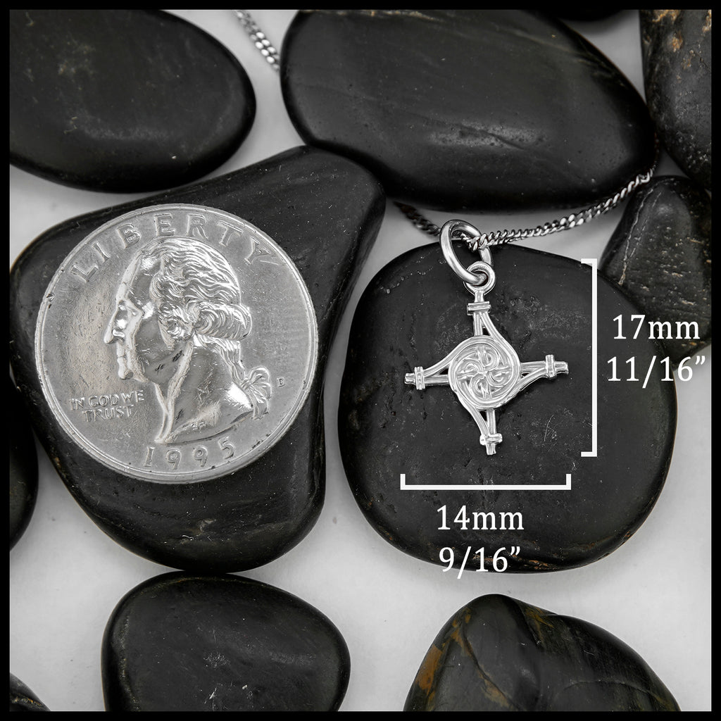 Length 17mm 11/16" width 14mm 9/16"