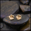 Bryn's Blossom Post Earrings in 14K Gold