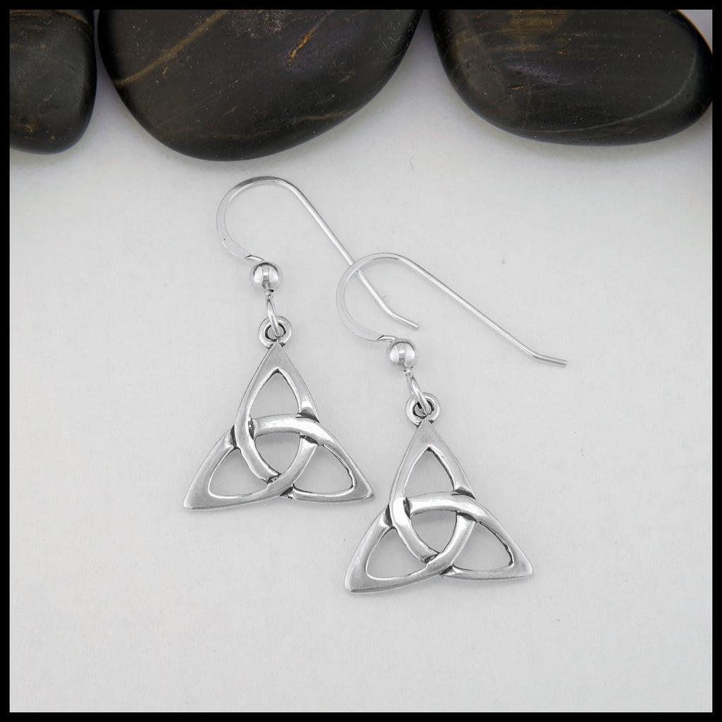 Top View Drop Earrings
