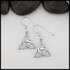 Top View Drop Earrings