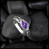 Amethyst custom Ring in Sterling Silver