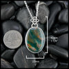Sterling Silver Starlight Bloodstone Pendant
47mm x 25mm