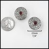 Earrings Diameter 22mm 7/8"