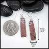 Sonoran Jasper Drop Earrings in Sterling Silver
35mm x 10mm