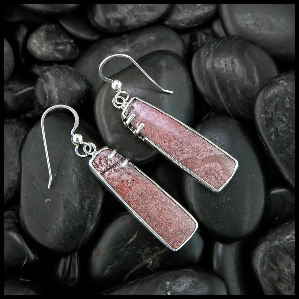 Sonoran Jasper Drop Earrings in Sterling Silver