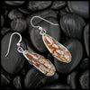 Sonoran Dendritic Jasper Drop Earrings in Sterling Silver