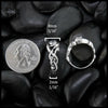 Open Knot Birthstone Ring
8mm Face Tapers to 2mm Band