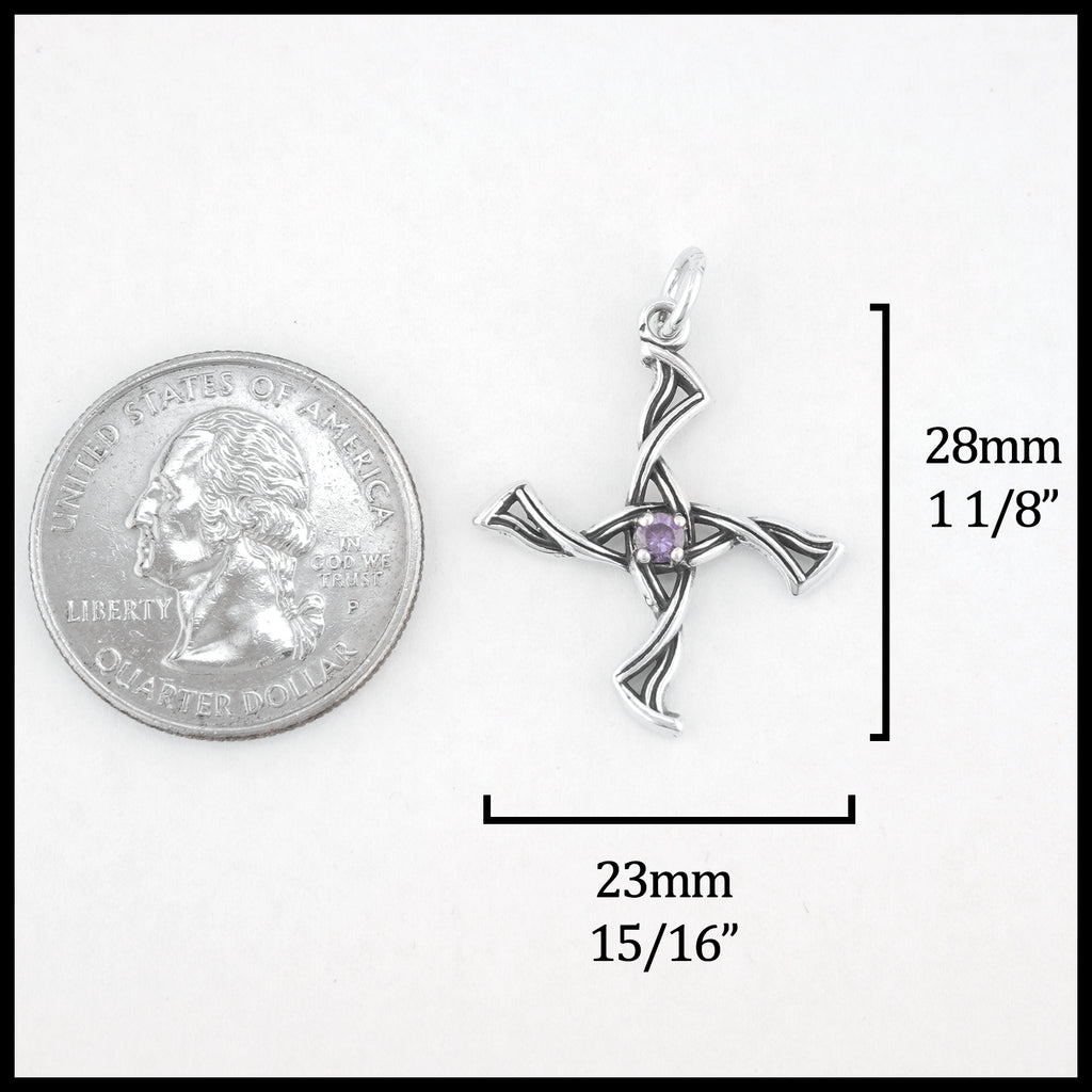 Length 28mm 1 1/8" width 23mm 15/16"