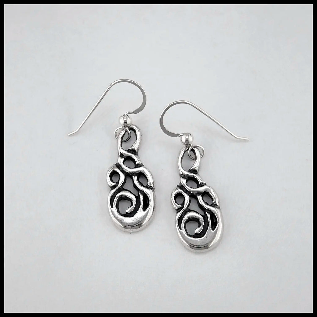 Clíodhna Drop Earrings in Sterling Silver
