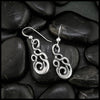 Clíodhna Drop Earrings in Sterling Silver