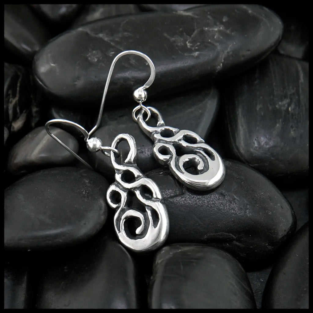 Clíodhna Drop Earrings in Sterling Silver