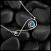 Flight Path Pendant in Sterling Silver