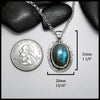 Labradorite Pendant in Sterling Silver
31mm x 20mm