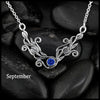 Tulip Bar Necklace- September