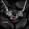 Tulip Bar Necklace- July