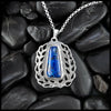 Malachite Pendant in Sterling Silver