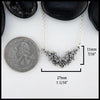 Josephine's Forget-Me-Knot necklace in sterling silver