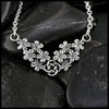 Josephine's Forget-Me-Knot necklace in sterling silver