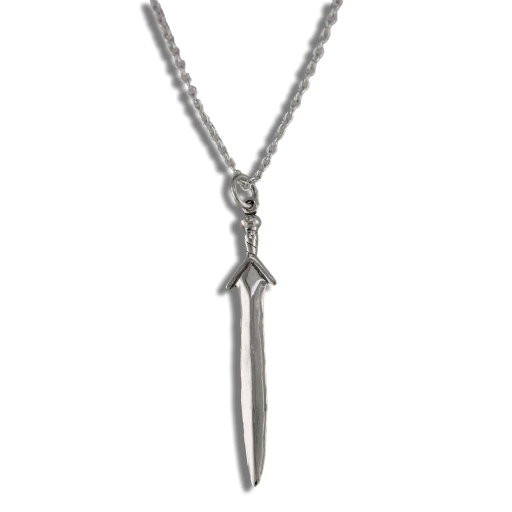 Sterling Silver Sword Pendant – Walker Metalsmiths