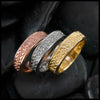 Modern Josephine's Knot Ring in 14K Rose, White, and Yellow Gold