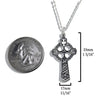 Sterling Silver Small Trinity Celtic Cross Pendant