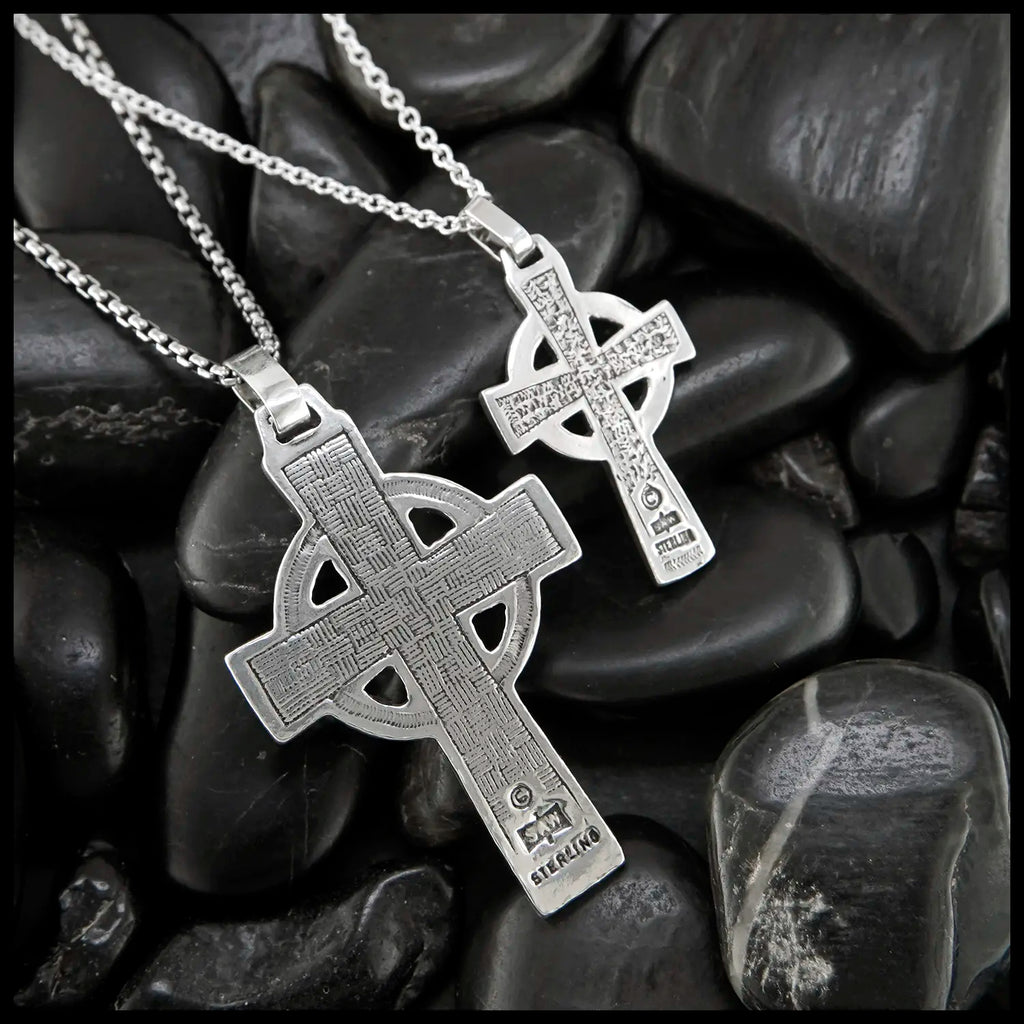 Sterling Silver Genesis Celtic Cross Pendant