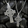 Sterling Silver Genesis Celtic Cross Pendant