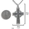 Sterling Silver Genesis Celtic Cross Pendant