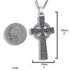 Sterling Silver Adomnan Celtic Cross Pendant
