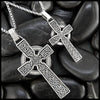 Sterling Silver Adomnan Celtic Cross Pendant