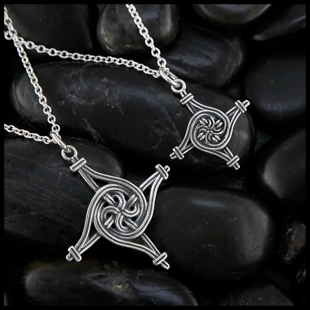 St. Brigid's Spiral Cross
