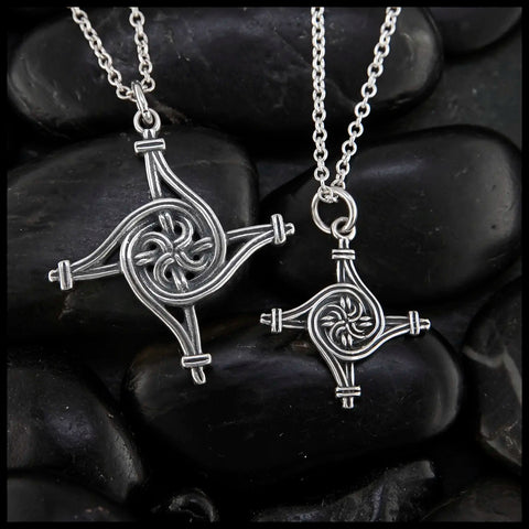 St. Brigid's Spiral Cross