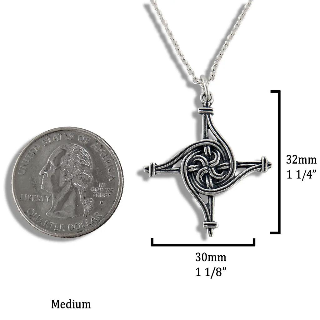 St. Brigid's Spiral Cross