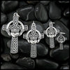 Sterling Silver Claddagh Celtic Cross Pendants