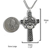 Sterling Silver Claddagh Celtic Cross Pendants