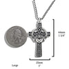 Sterling Silver Claddagh Celtic Cross Pendants