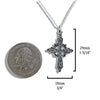 Early Christian Celtic Cross Pendant in Sterling Silver