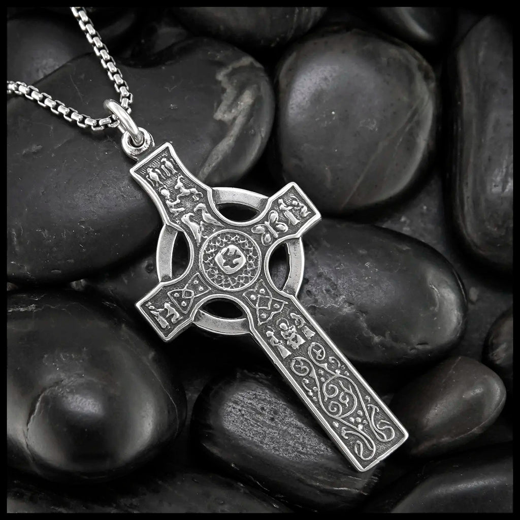 Kildalton Scottish Cross Pendant in Sterling Silver