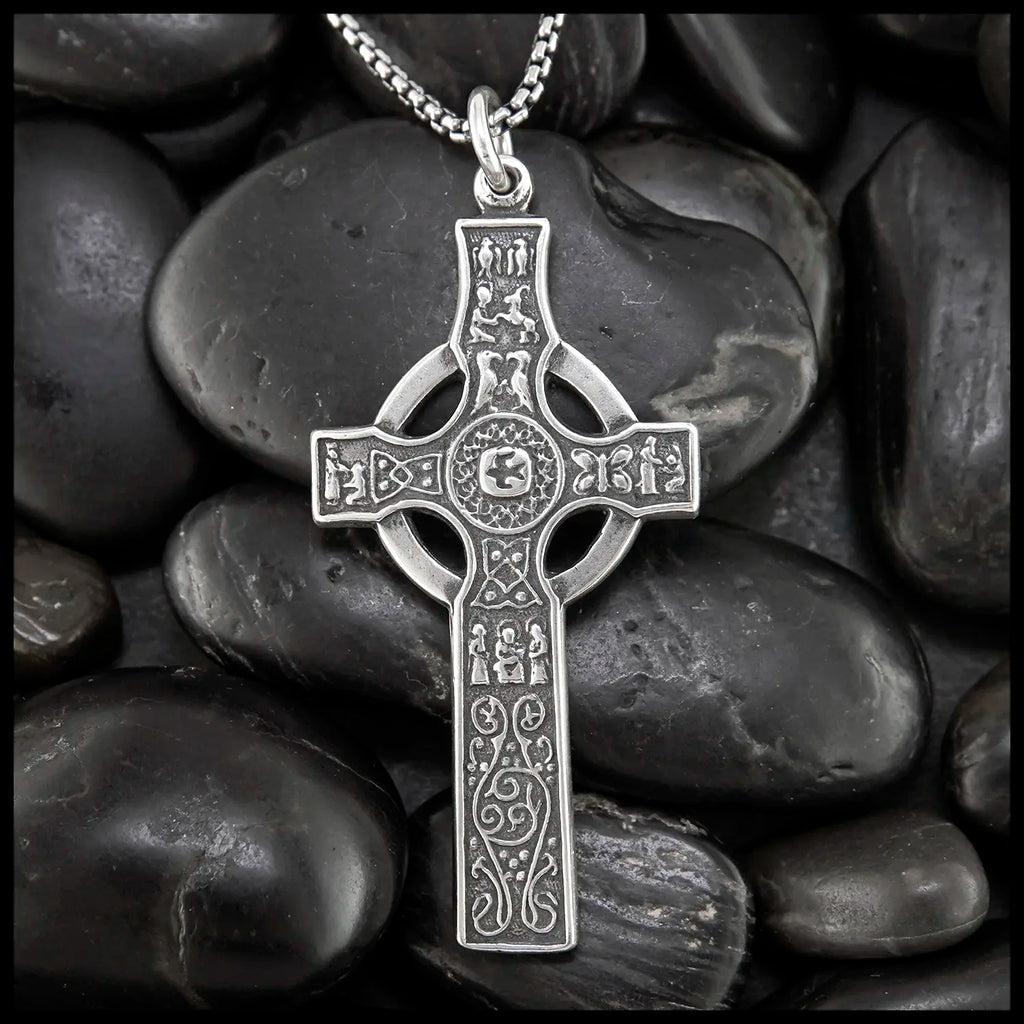 Kildalton Scottish Cross Pendant in Sterling Silver
