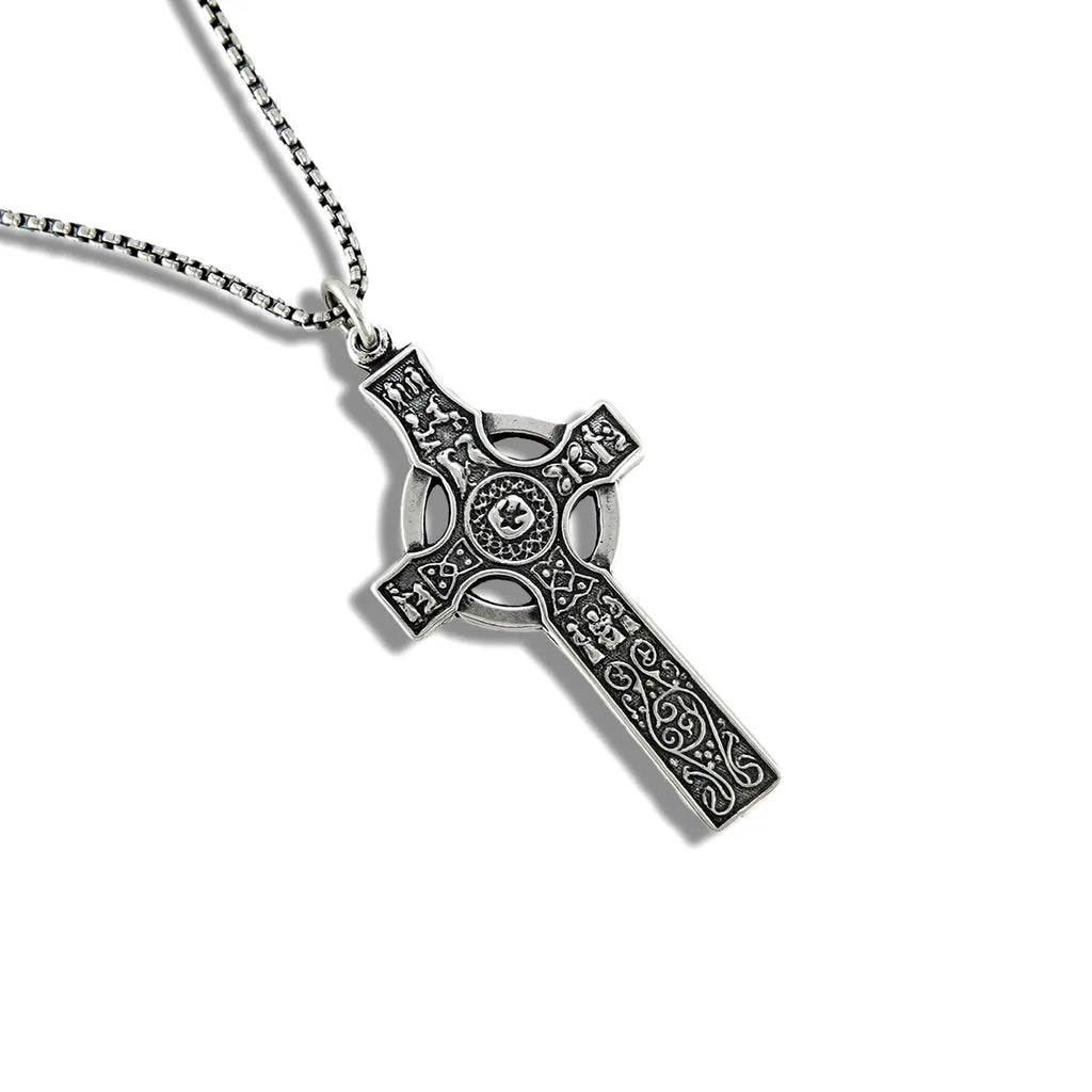 Kildalton Scottish Cross Pendant in Sterling Silver